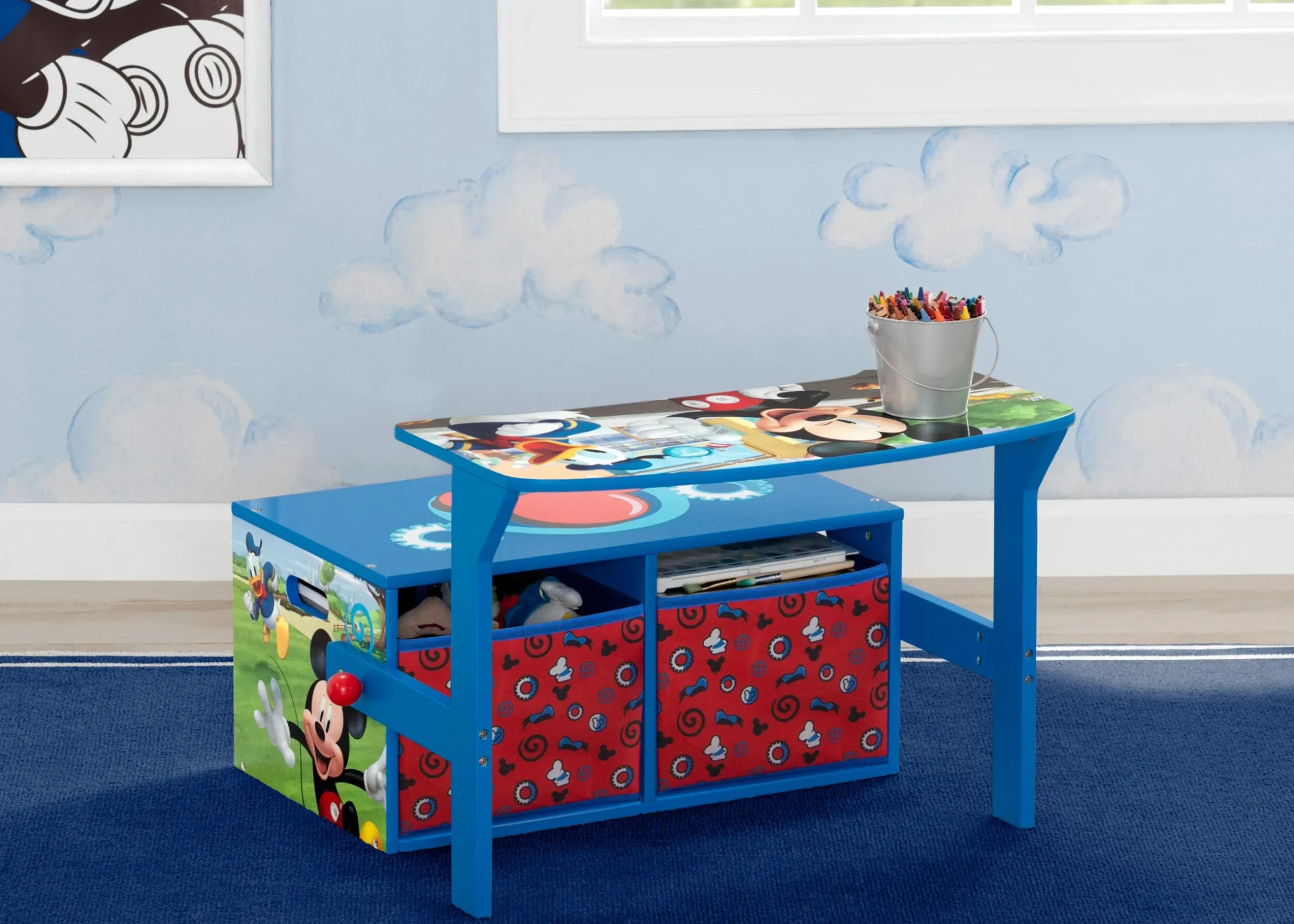 Table & Chair Sets|Table & Chair Sets*Delta Children Mickey Mouse Activity Bench