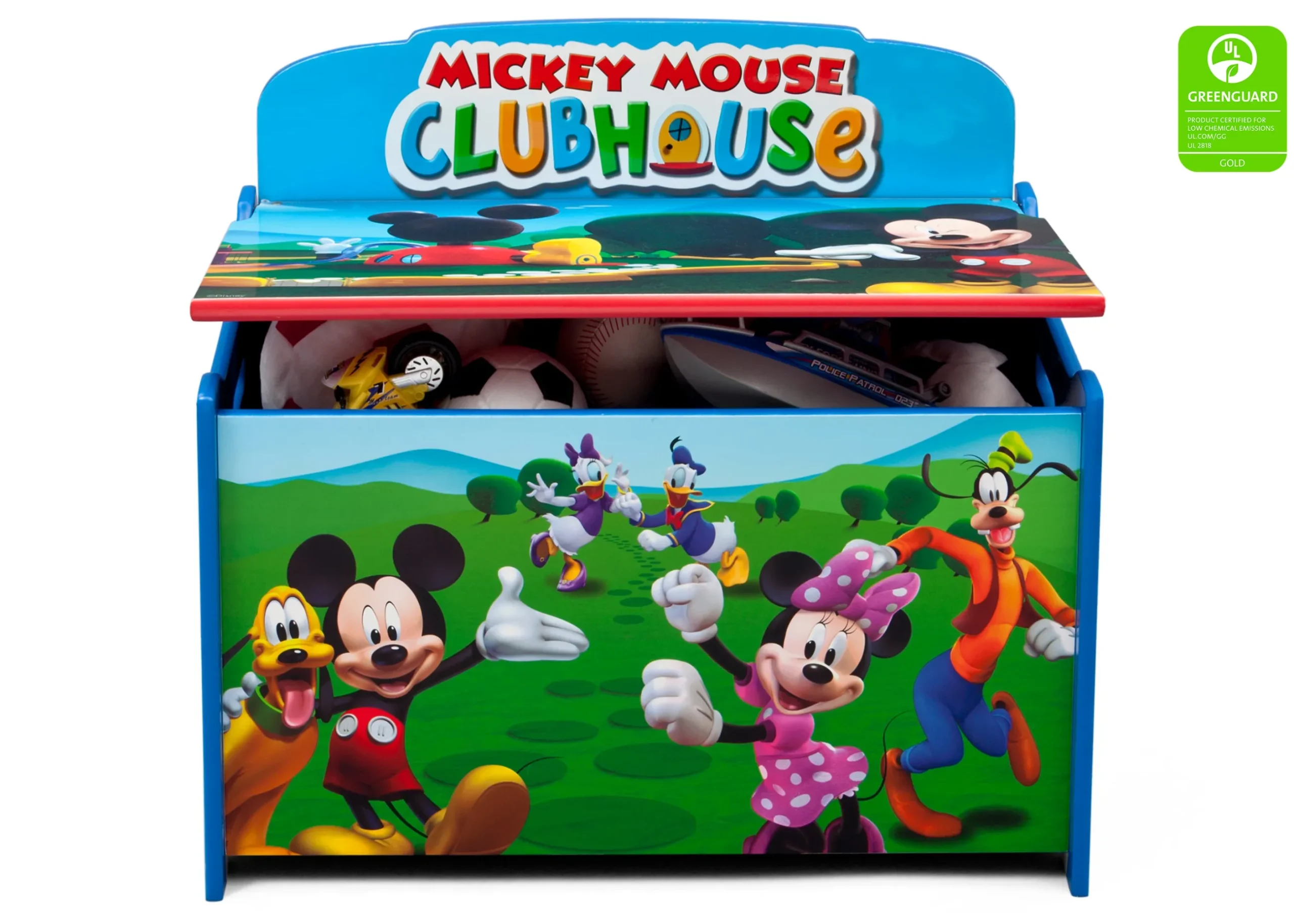 Book & Toy Storage|Toy Storage & Bookcases*Delta Children Mickey Mouse Deluxe Toy Box