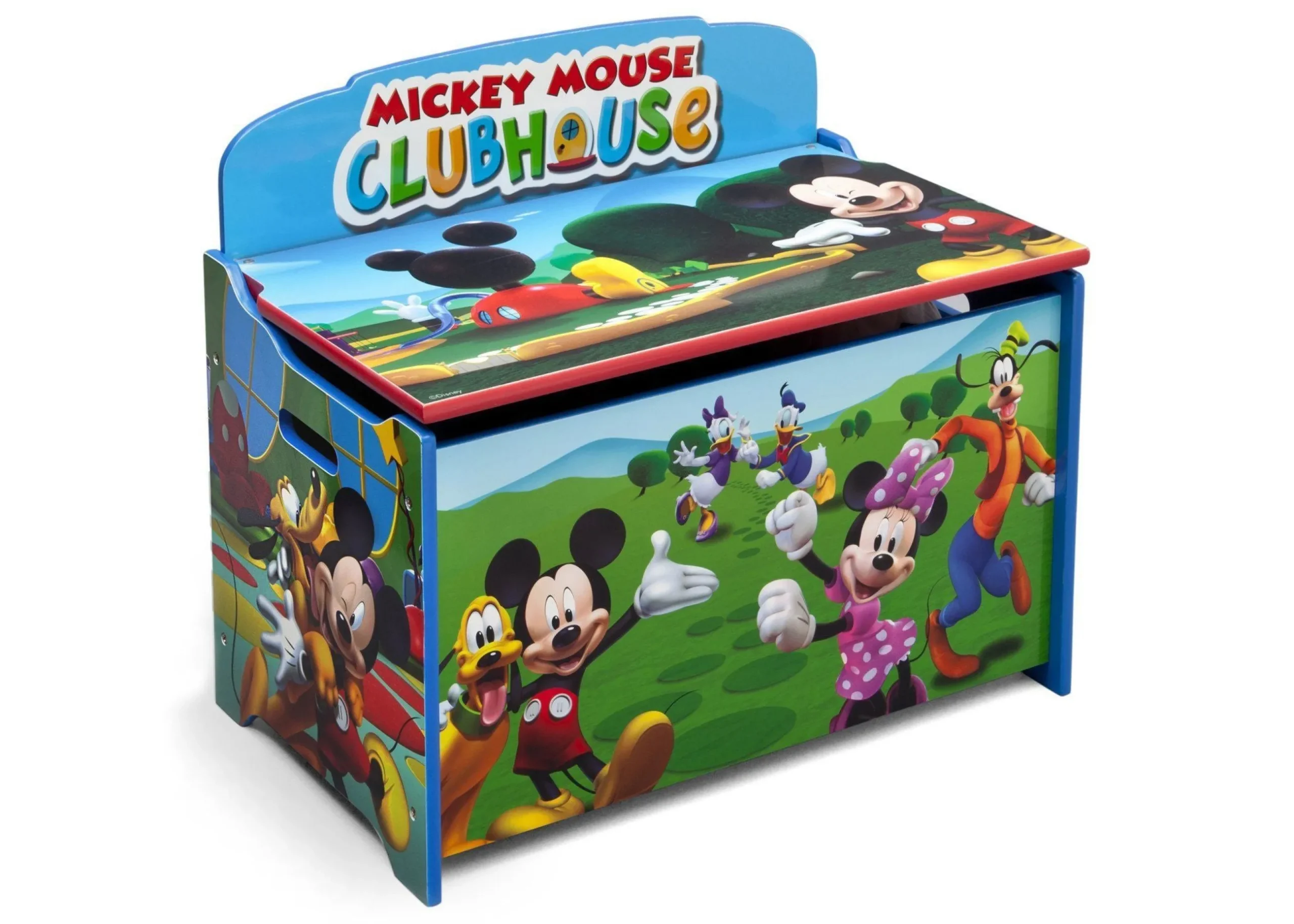 Book & Toy Storage|Toy Storage & Bookcases*Delta Children Mickey Mouse Deluxe Toy Box