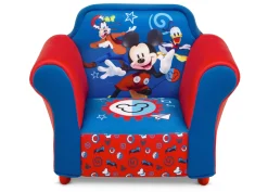 Kids’ Chairs|Shop By Character*Delta Children Mickey Mouse Kids Upholstered Chair with Sculpted Plastic Frame
