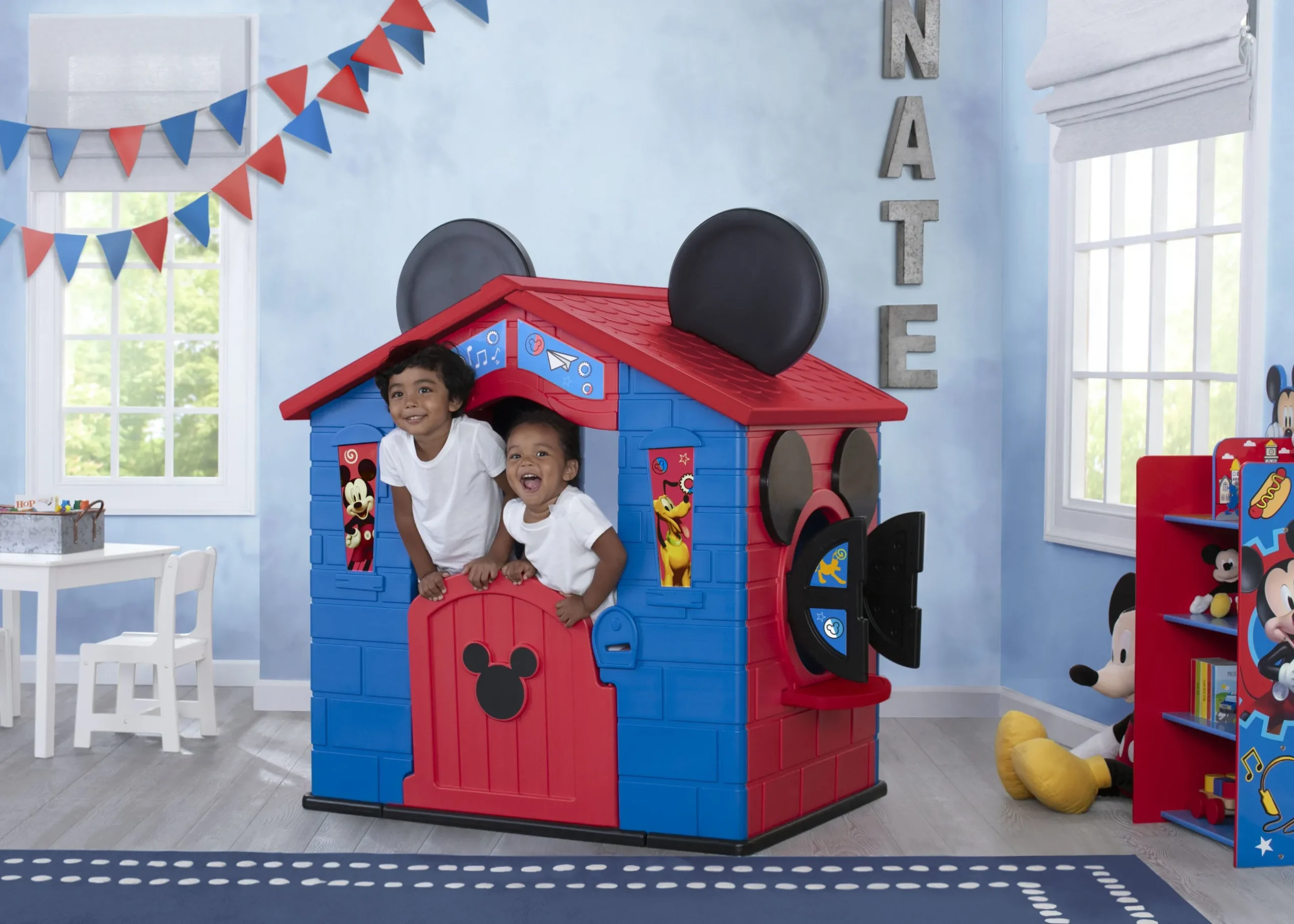 Shop By Character|Shop By Character*Delta Children Mickey Mouse Plastic Indoor/Outdoor Playhouse with Easy Assembly