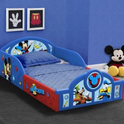 Toddler Beds|Shop By Character*Delta Children Mickey Mouse Plastic Sleep and Play Toddler Bed