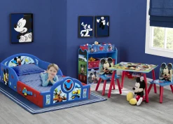 Toddler Beds|Shop By Character*Delta Children Mickey Mouse Plastic Sleep and Play Toddler Bed