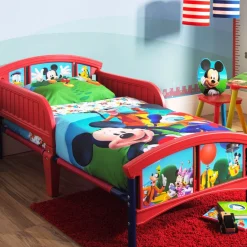 Toddler Beds|Shop By Character*Delta Children Mickey Mouse Plastic Toddler Bed