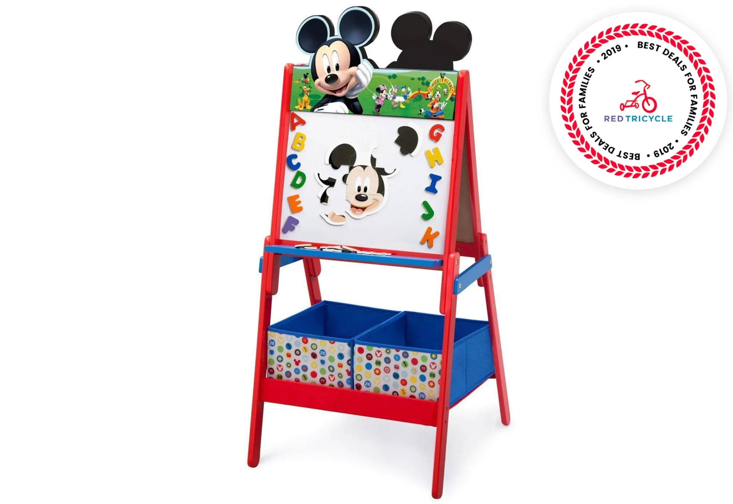 Shop By Character|Shop By Character*Delta Children Mickey Mouse Wooden Double Sided Activity Easel