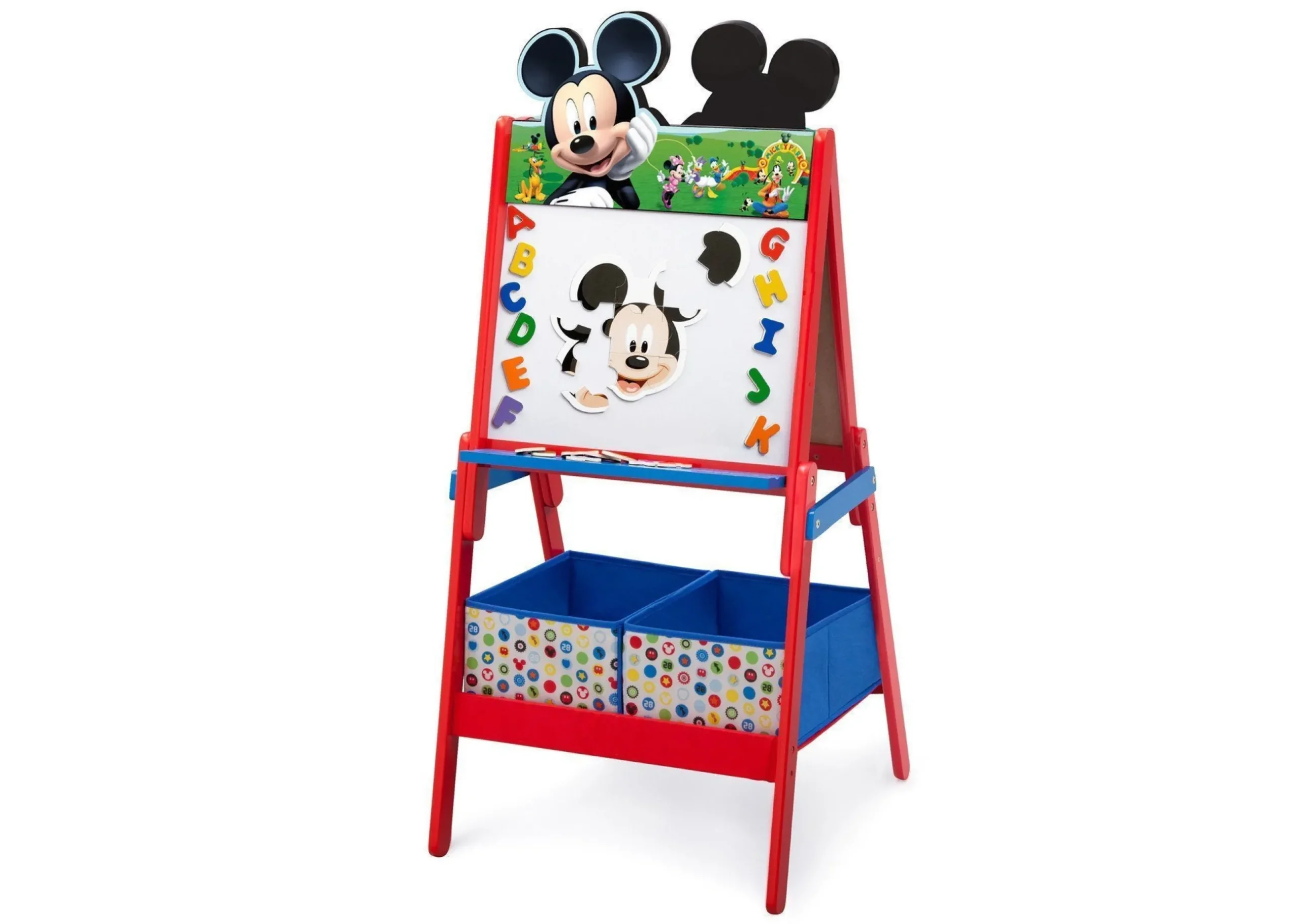 Shop By Character|Shop By Character*Delta Children Mickey Mouse Wooden Double Sided Activity Easel
