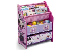 Toy Storage & Bookcases|Shop By Character*Delta Children Minnie Mouse Book & Toy Organizer