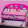 Toy Storage & Bookcases|Shop By Character*Delta Children Minnie Mouse Deluxe Book & Toy Organizer