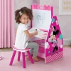 Table & Chair Sets|Table & Chair Sets*Delta Children Minnie Mouse Deluxe Kids Art Table - Easel, Desk, Stool, Toy Organizer
