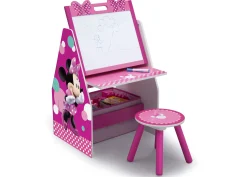 Table & Chair Sets|Table & Chair Sets*Delta Children Minnie Mouse Deluxe Kids Art Table - Easel, Desk, Stool, Toy Organizer
