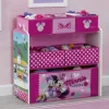 Toy Storage & Bookcases|Shop By Character*Delta Children Minnie Mouse Design and Store 6 Bin Toy Organizer