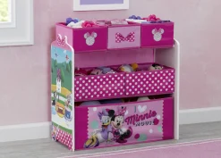 Toy Storage & Bookcases|Shop By Character*Delta Children Minnie Mouse Design and Store 6 Bin Toy Organizer