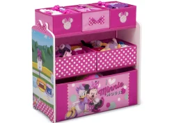 Toy Storage & Bookcases|Shop By Character*Delta Children Minnie Mouse Design and Store 6 Bin Toy Organizer