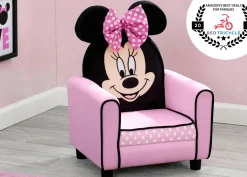 Shop By Character|Shop By Character*Delta Children Minnie Mouse Figural Upholstered Kids Chair
