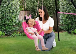 Swings & Swing Sets*Delta Children Minnie Mouse 2-in-1 Outdoor Kids Swing