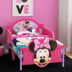 Toddler Beds|Shop By Character*Delta Children Minnie Mouse Plastic 3D Toddler Bed