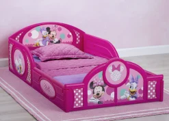 Toddler Beds|Shop By Character*Delta Children Minnie Mouse Plastic Sleep and Play Toddler Bed
