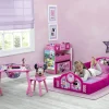 Toddler Beds|Shop By Character*Delta Children Minnie Mouse Plastic Sleep and Play Toddler Bed