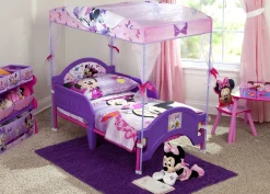 Toddler Beds|Shop By Character*Delta Children Minnie Mouse Toddler Canopy Bed