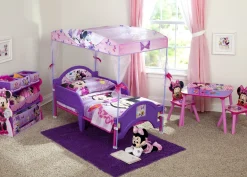 Toddler Beds|Shop By Character*Delta Children Minnie Mouse Toddler Canopy Bed