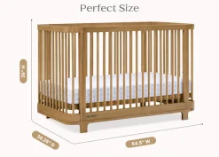 Baby Cribs*Delta Children Nest 4-in-1 Convertible Crib Acorn (755)