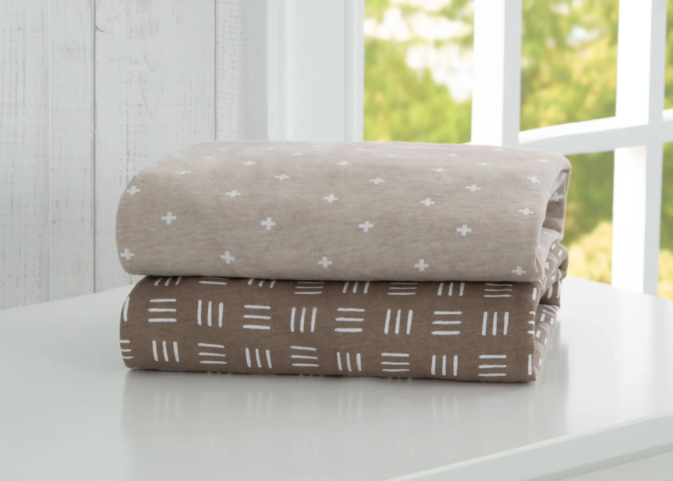 Crib Sheets & Bedding|Crib Sheets & Bedding*Delta Children Neutral Boho Fitted Crib Sheets - 2 Pack