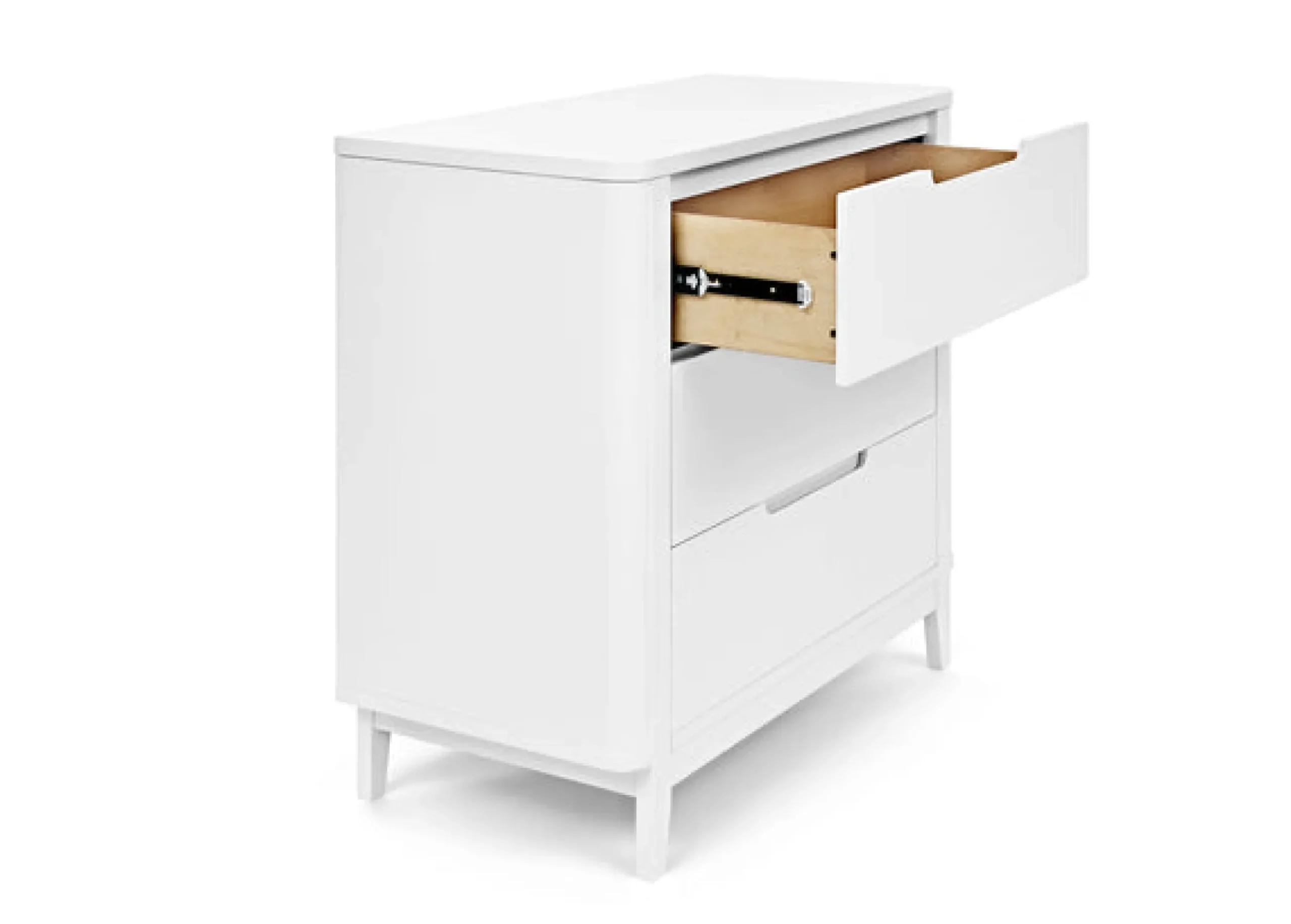 Dressers & Changing Tables|Dressers*Delta Children Noah 3 Drawer Dresser with Changing Top and Interlocking Drawers Bianca White (130)