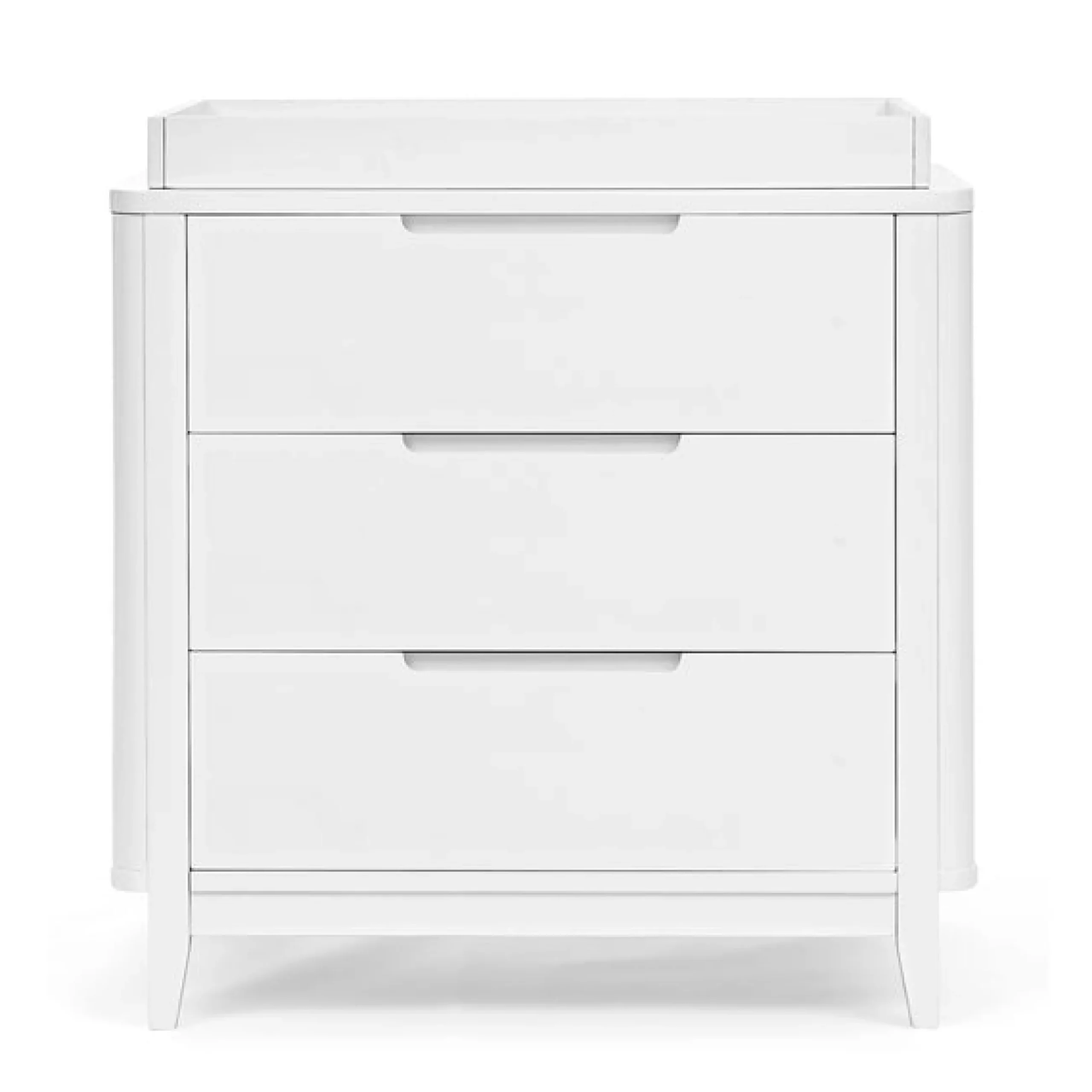 Dressers & Changing Tables|Dressers*Delta Children Noah 3 Drawer Dresser with Changing Top and Interlocking Drawers Bianca White (130)
