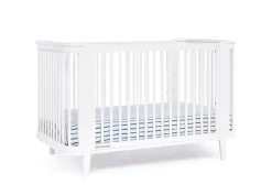 Baby Cribs*Delta Children Noah 4-in-1 Convertible Crib Bianca White (130)