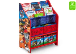 Toy Storage & Bookcases|Shop By Character*Delta Children PAW Patrol Book and Toy Organizer