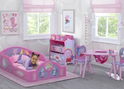 Toy Storage & Bookcases|Book & Toy Storage*Delta Children Peppa Pig 6 Bin Design and Store Toy Organizer