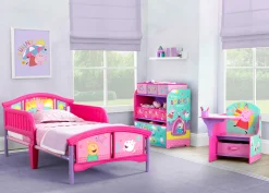 Toddler Beds*Delta Children Peppa Pig Big Adventures Plastic Toddler Bed