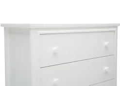 Dressers & Changing Tables|Dressers*Delta Children Perry 3 Drawer Dresser with Changing Top and Interlocking Drawers Bianca White (130)