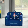 Personalization|Personalization*Delta Children Personalized Mix & Match Cozee Kids Chair with Interchangeable Patches
