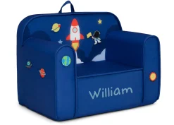 Personalization|Personalization*Delta Children Personalized Mix & Match Cozee Kids Chair with Interchangeable Patches