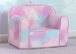 Personalization|Personalization*Delta Children Personalized Monogram Tie-Dye Cozee Chair
