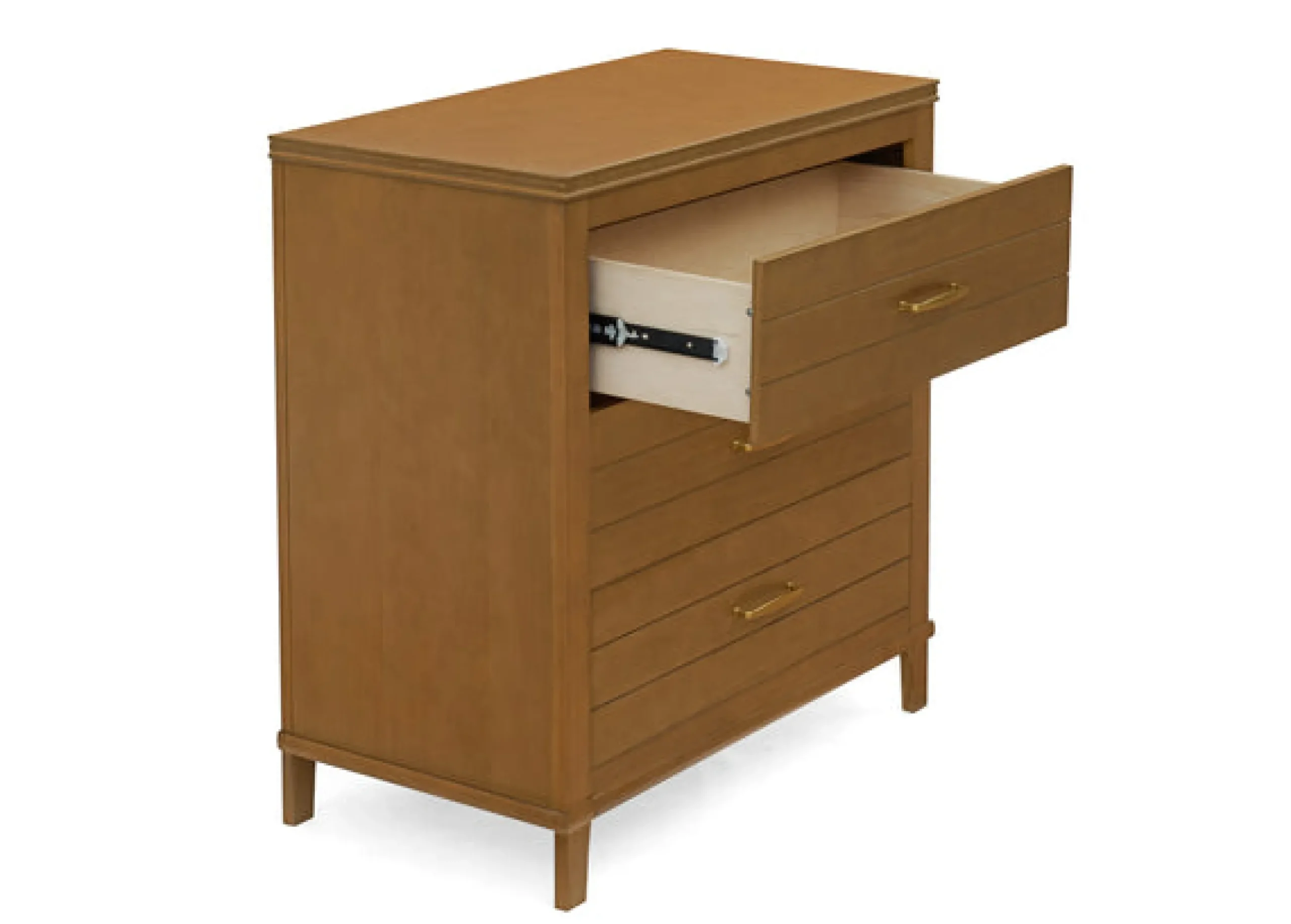 Dressers & Changing Tables|Dressers*Delta Children Phoebe 3 Drawer Dresser with Interlocking Drawers Chestnut (836)