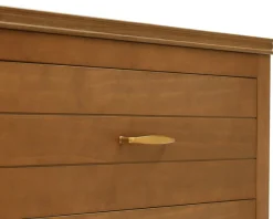 Dressers & Changing Tables|Dressers*Delta Children Phoebe 3 Drawer Dresser with Interlocking Drawers Chestnut (836)