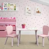 Table & Chair Sets|Table & Chair Sets*Delta Children 4-Piece Toddler Playroom Set – Includes Play Table with Dry Erase Tabletop and 6 Bin Toy Organizer with Reusable Vinyl Cling Stickers