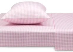 Sheets & Bedding|Kids Sheets & Bedding*Delta Children Pink Gingham 3-Piece Twin Sheet Set
