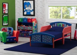 Toddler Beds*Delta Children PJ Masks Plastic Toddler Bed