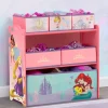 Toy Storage & Bookcases|Book & Toy Storage*Delta Children Princess 6 Bin Design and Store Toy Organizer