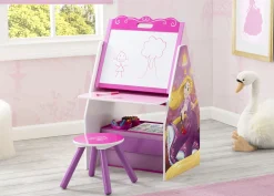 Table & Chair Sets|Table & Chair Sets*Delta Children Princess Activity Center - Easel Desk with Stool & Toy Organizer