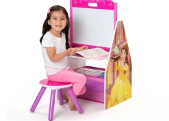 Table & Chair Sets|Table & Chair Sets*Delta Children Princess Activity Center - Easel Desk with Stool & Toy Organizer