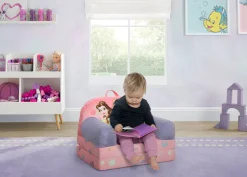 Kids’ Chairs*Delta Children Princess Cozee Buddy Flip-Out Chair