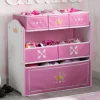 Toy Storage & Bookcases|Book & Toy Storage*Delta Children Princess Crown Multi-Bin Toy Organizer