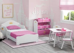 Toy Storage & Bookcases|Book & Toy Storage*Delta Children Princess Crown Multi-Bin Toy Organizer