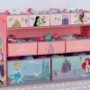 Toy Storage & Bookcases|Book & Toy Storage*Delta Children Princess Deluxe 9 Bin Design and Store Toy Organizer