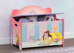 Toy Storage & Bookcases|Book & Toy Storage*Delta Children Princess Deluxe Toy Box