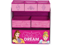 Toy Storage & Bookcases|Book & Toy Storage*Delta Children Princess Multi-Bin Toy Organizer